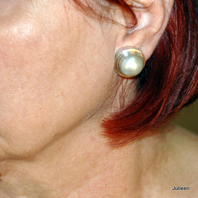 Mabe Pearl Earring Clip On