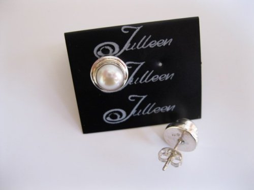 Earrings White.E070S.01