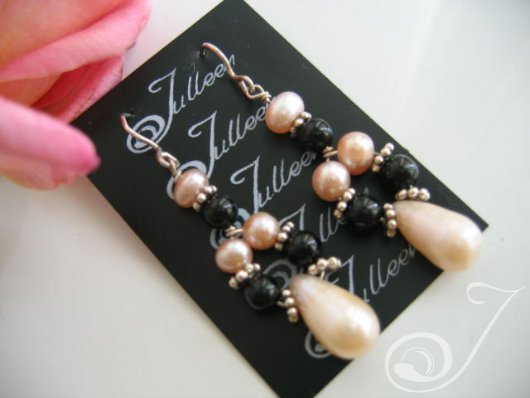 Amanda Pearl Drop Earrings E038-07