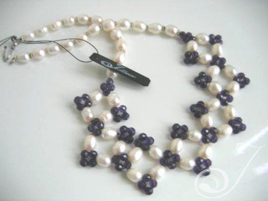 Brigitte Amethyst Necklace VO027