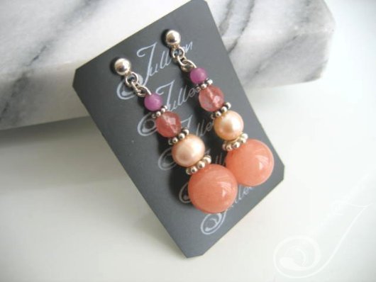 Celia Pearl Cluster Earrings E026-27