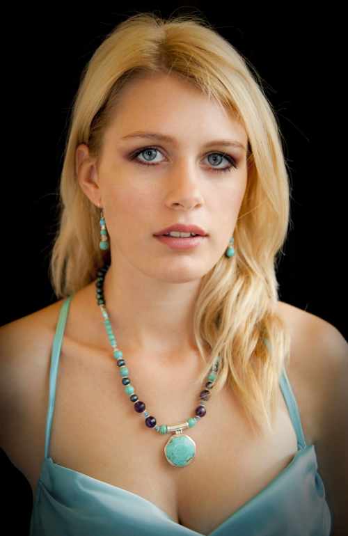 Aquarius Necklace Turquoise