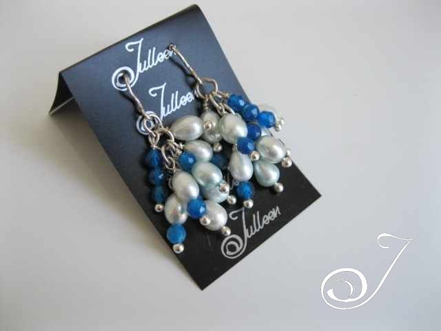 Blue-Cluster-Pearl-Earring-E076.05