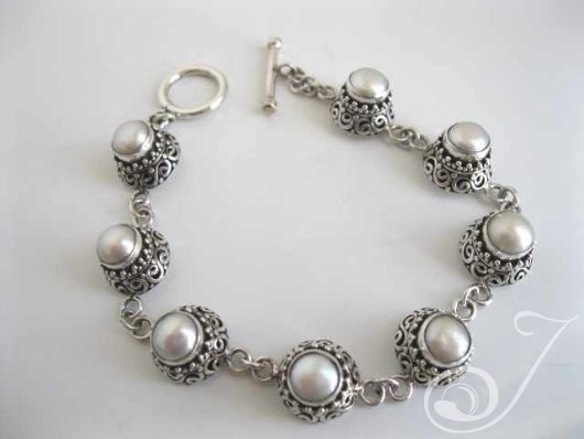 Pearly-Lace-Sterling-Bracelet-UB211_B