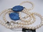 long lapis pearl necklace 001