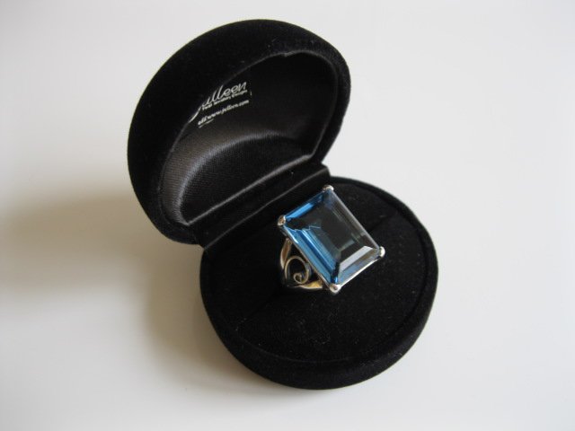 BLUE TOPAZ RING