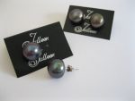 Black Pearl Studs E301.11