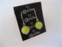 Lime Green Serpentine Earring