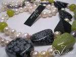 lime and Grey Necklace 002