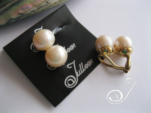 Ec001-double-white-cream-pearl-clip-on-earring-julleen