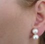 Ec001-model-julleen-creamy-double-pearl-clip-on-earring