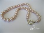 Pink-Pearl-Necklace-Sailor-Clasp.BS1100