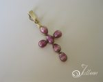 lavender Pearl Cross 002