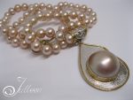 Avacado-Pearl-Mabe-Pendant-on-Pearls