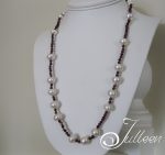 garnet and pearl necklace 004