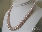 pink large pearl necklace 004